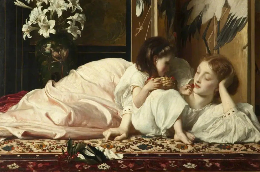 Mutter und Kind - Frederic Leighton