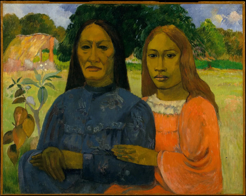 Mutter und Tochter - Paul Gauguin
