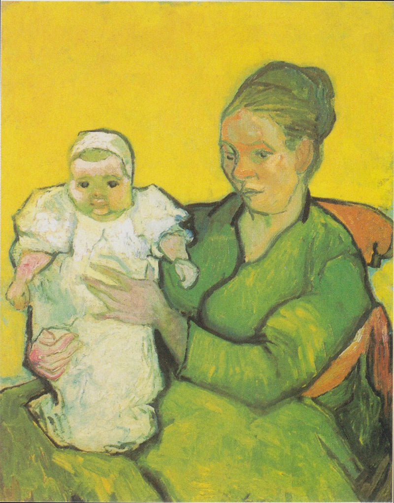 Mutter Roulin mit ihrem Baby - Vincent van Gogh