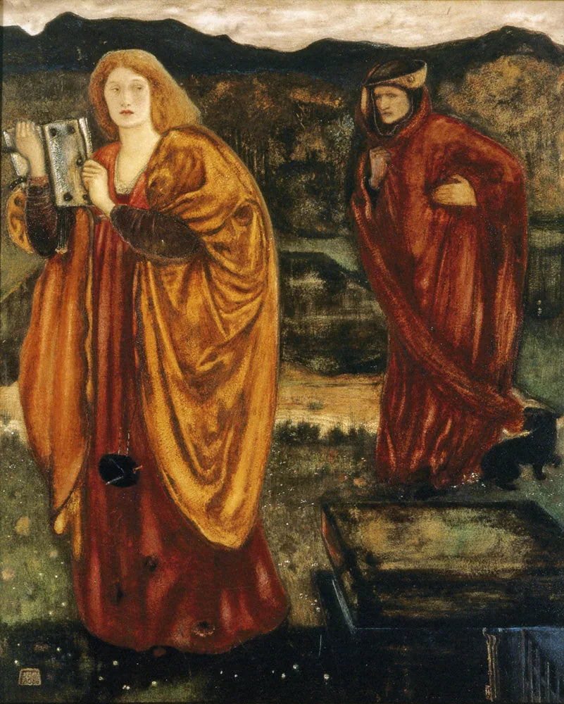 Merlin und Nimue - Edward Burne-Jones