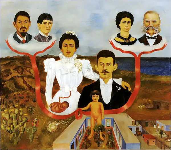 Meine Großeltern, meine Eltern und ich - Frida Kahlo