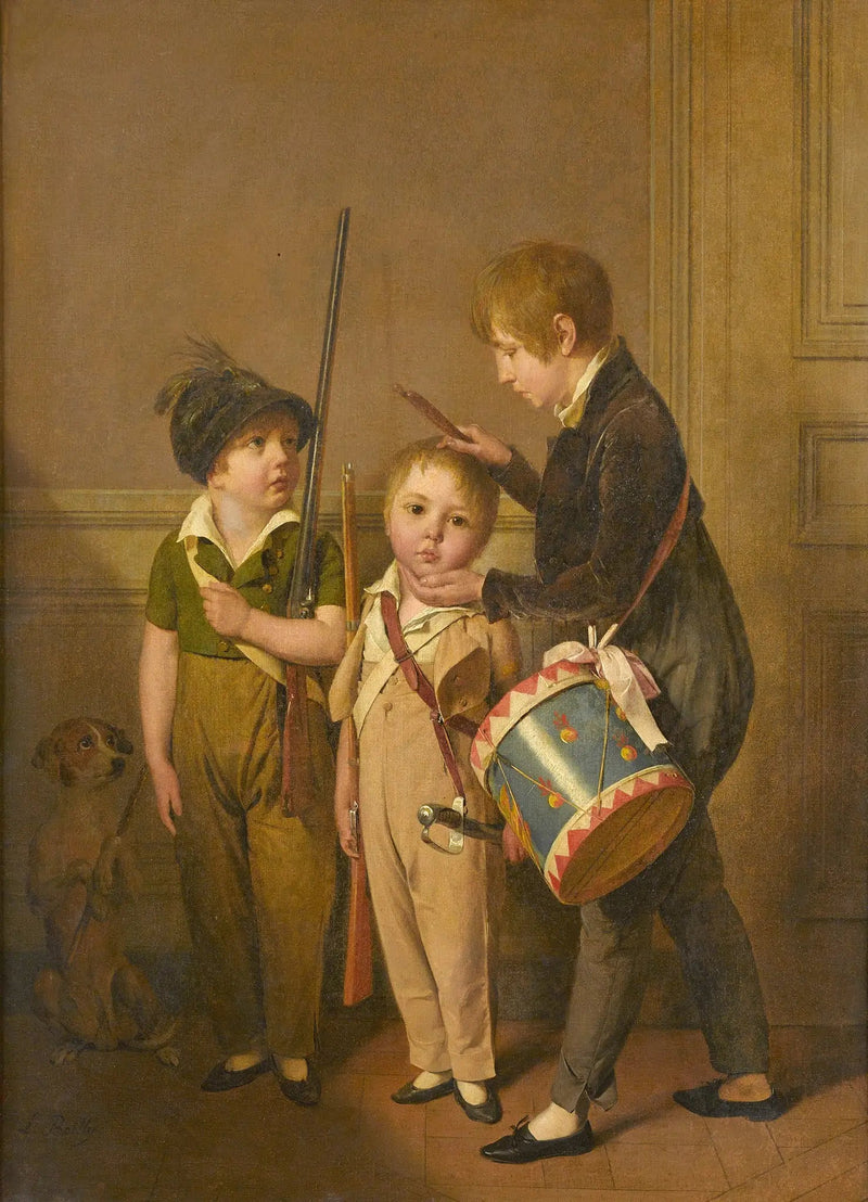 Meine kleinen Soldaten - Louis-Léopold Boilly