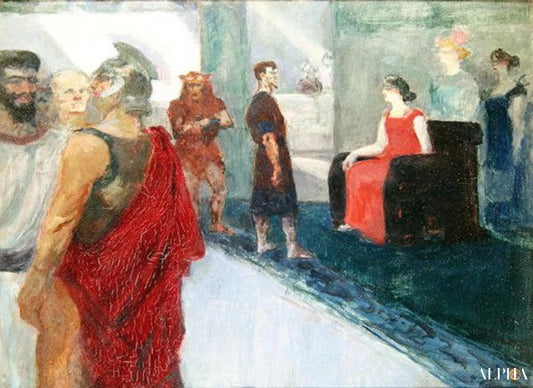 Messalina - Toulouse Lautrec - Reproductions de tableaux et peintures haut de gamme