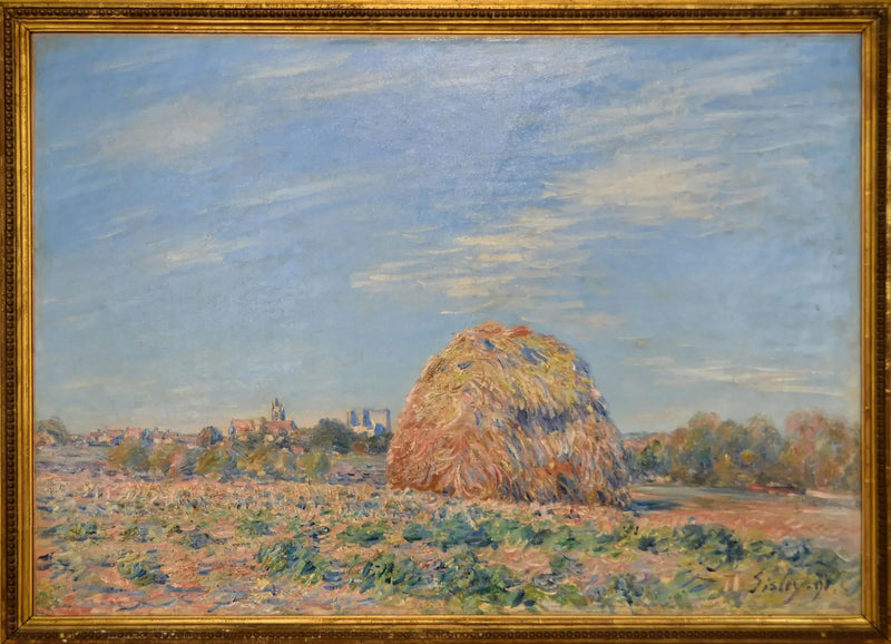 Mühle am Ufer des Loing - Alfred Sisley