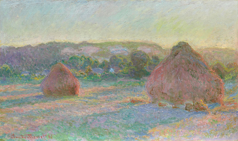 Weizenräder, Ende Sommer W1269 - Claude Monet