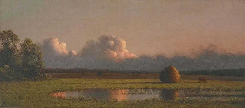 Heuhaufen - Martin Johnson Heade