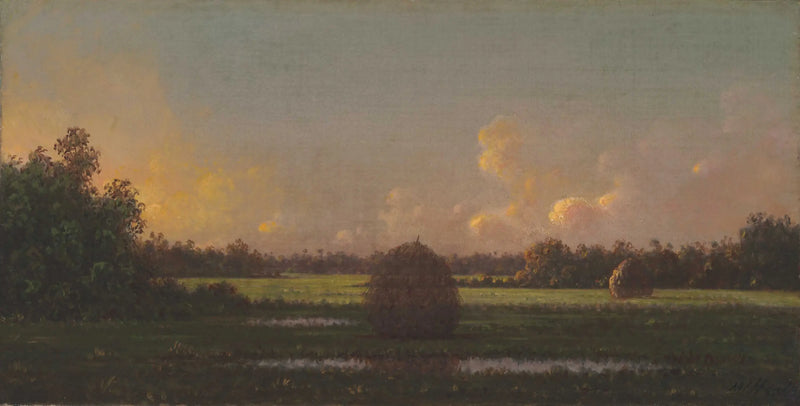 Heuhaufen - Martin Johnson Heade