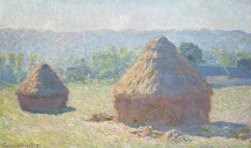 Schleifscheiben, Spätsommer W1266 - Claude Monet