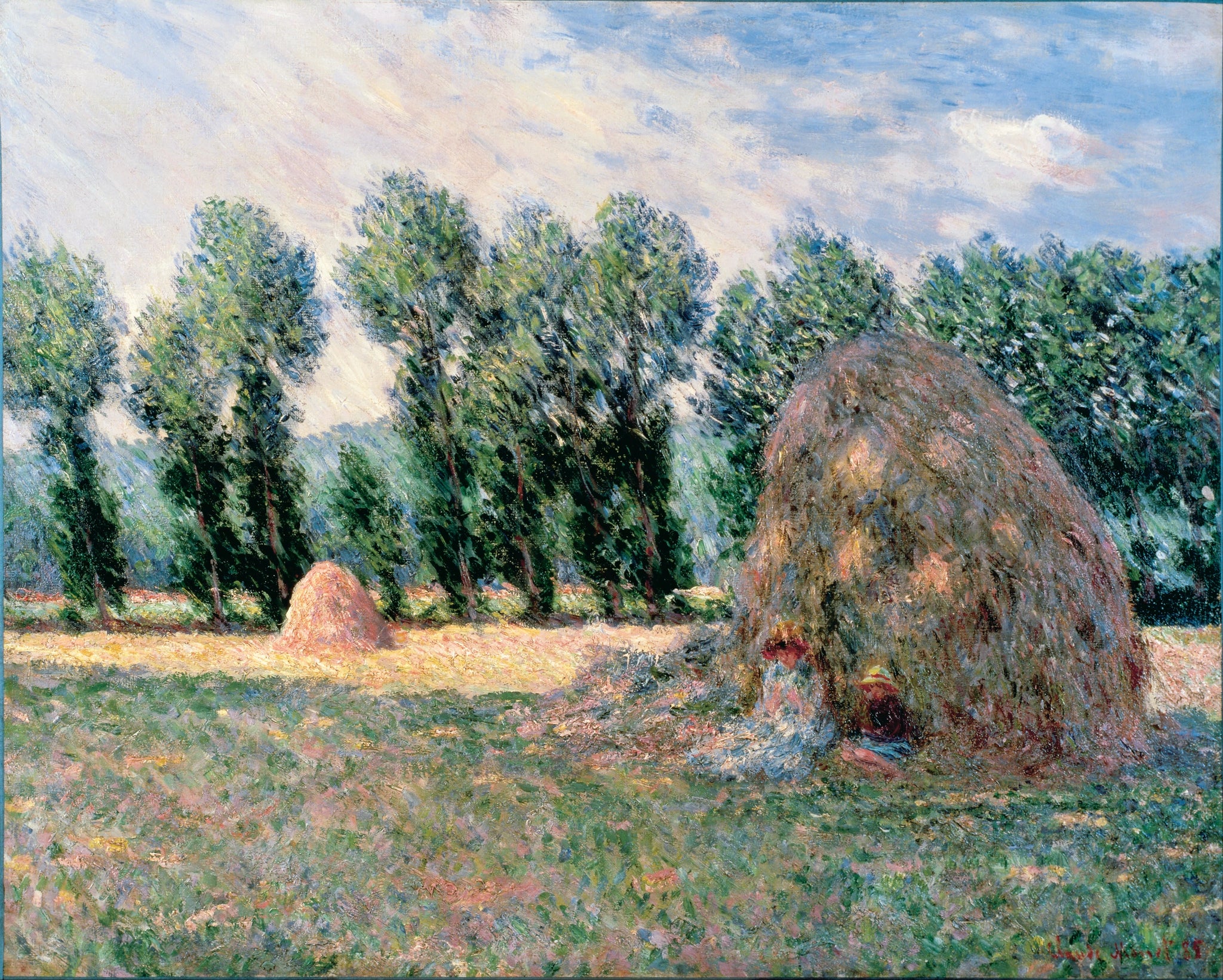 Les Meules W994 par Claude Monet, Ohara Museum of Art