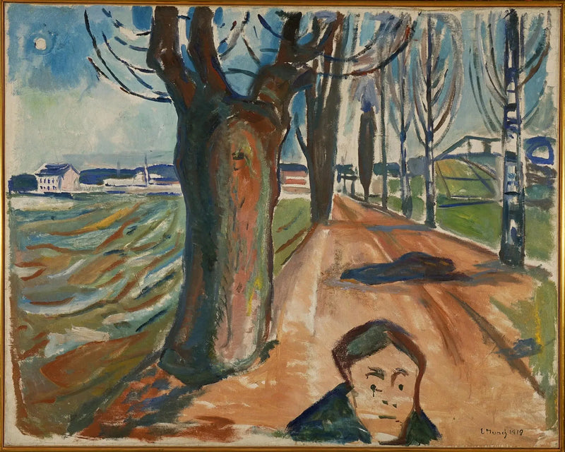 Mord auf der Straße - Edvard Munch