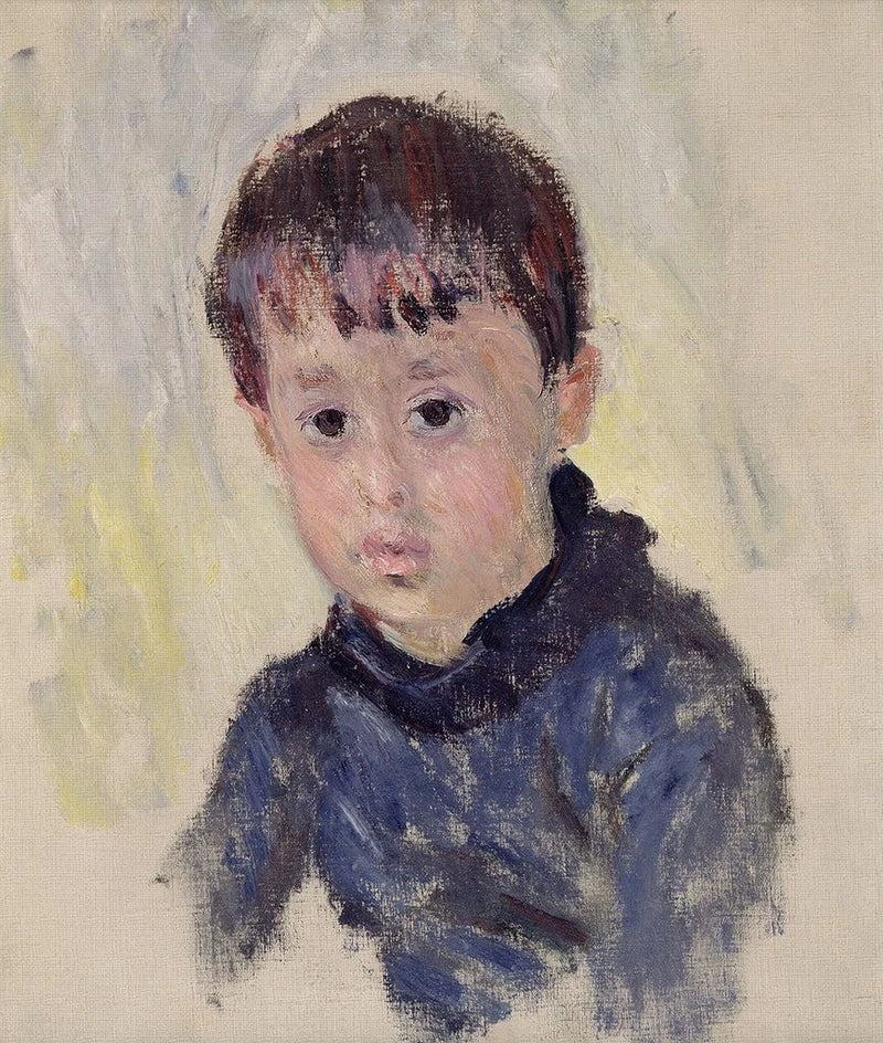 Michel Monet im blauen Pullover W847 - Claude Monet