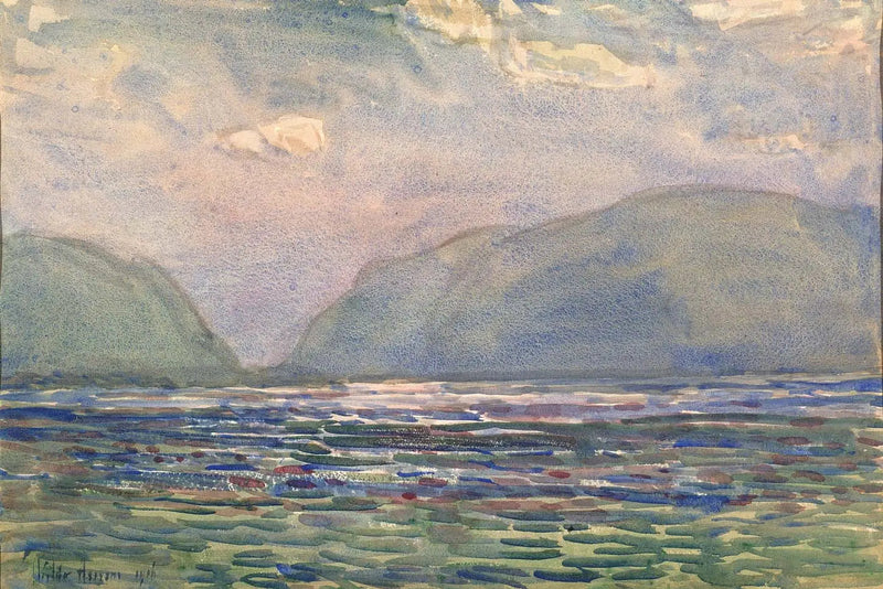 Midi über Newburgh - Childe Hassam