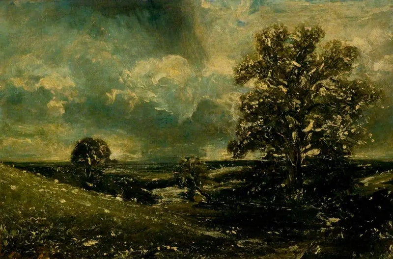 Midi, West End Fields, Hampstead, Londres (croquis) - John Constable