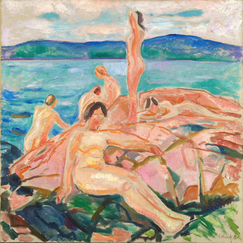 Mittsommer - Edvard Munch