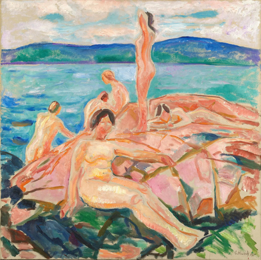 Mittsommer - Edvard Munch