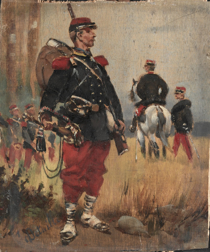 Militärs - Édouard Detaille