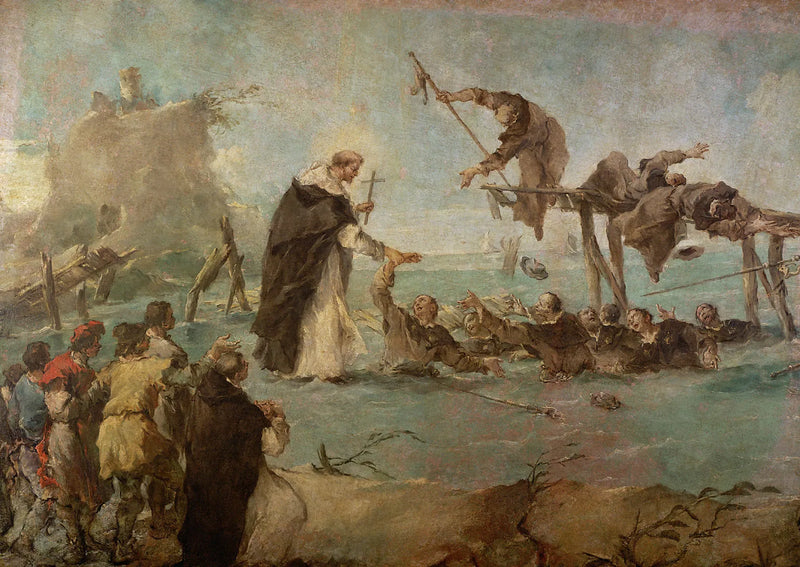 Wunder eines heiligen Dominikaners - Francesco Guardi