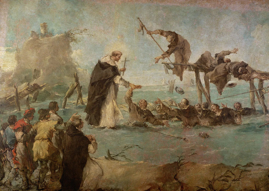 Wunder eines heiligen Dominikaners - Francesco Guardi