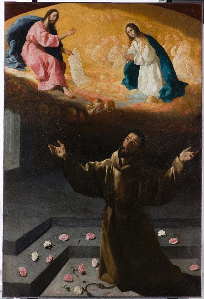 Wunder der Portioncule - Francisco de Zurbarán