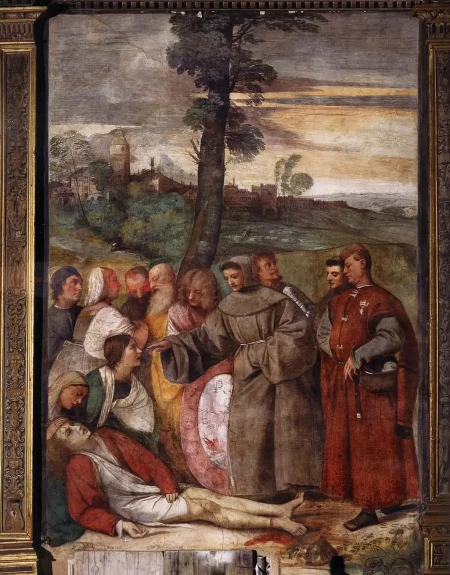 Wunder des geheilten Fußes - Titian
