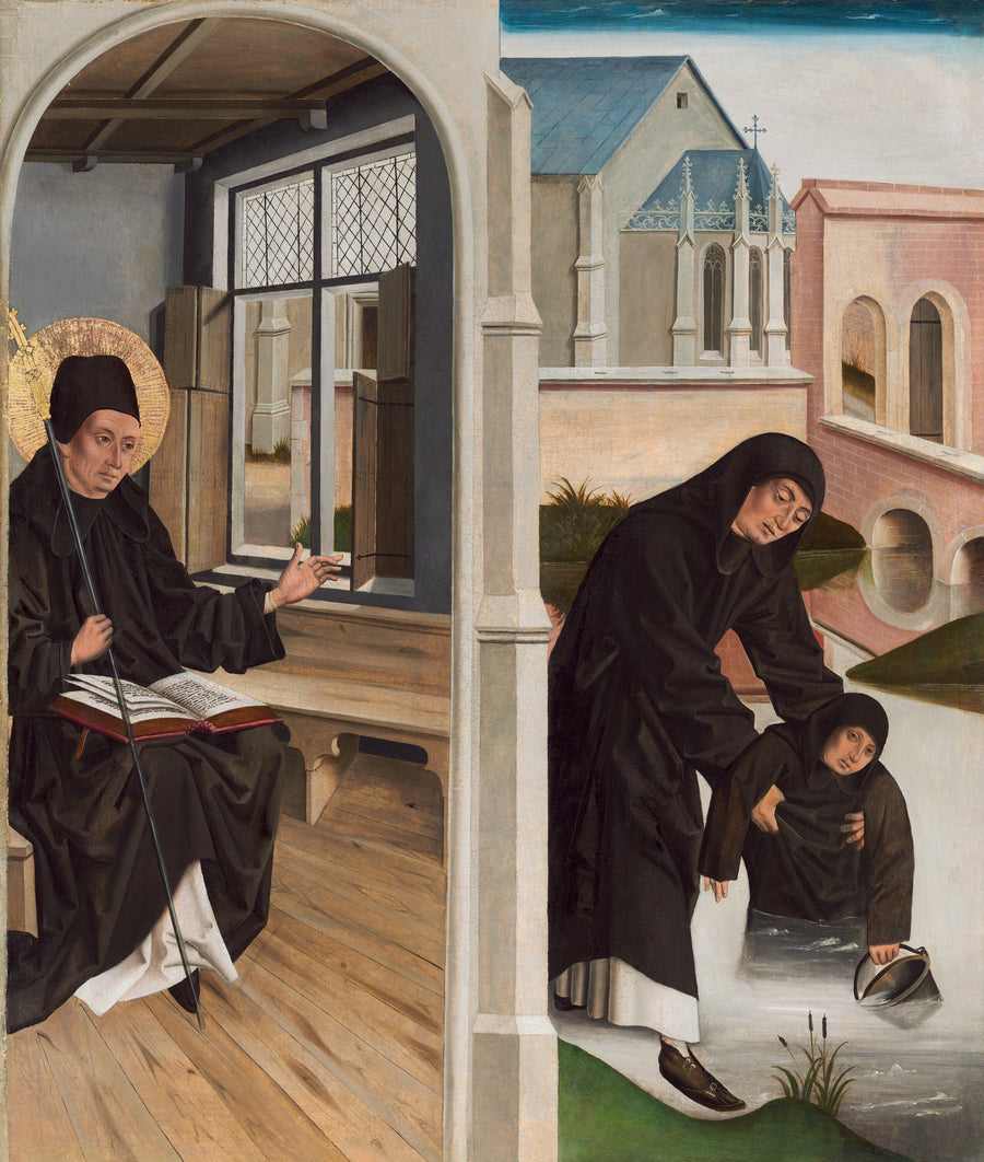 Un miracle de saint Benoît - French 15th Century