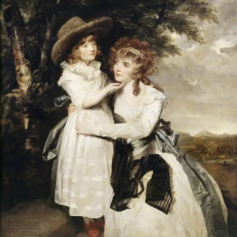 Miss Cocks und ihre Nichte - Joshua Reynolds