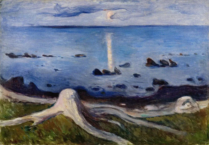 Geheimnis am Ufer - Edvard Munch