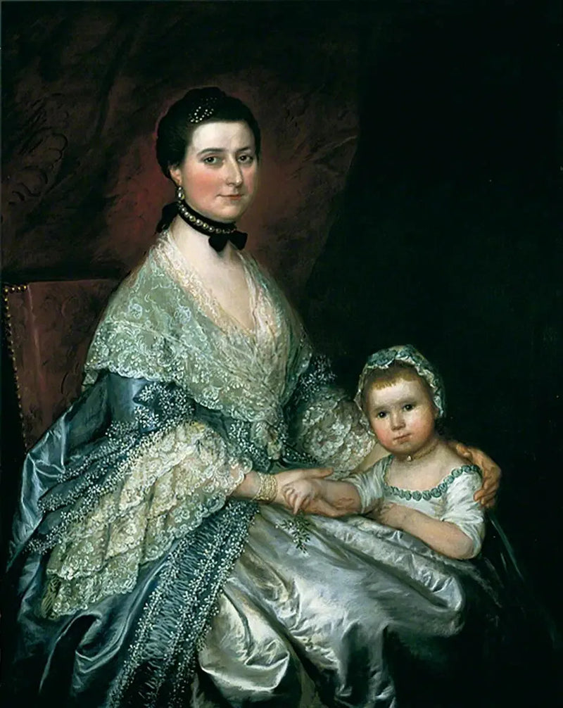 Mme Bedingfield und ihre Tochter - Thomas Gainsborough