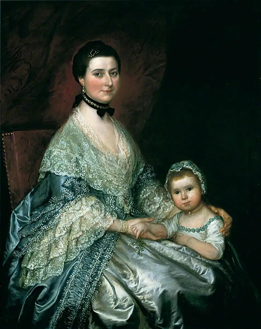 Mme Bedingfield und ihre Tochter - Thomas Gainsborough