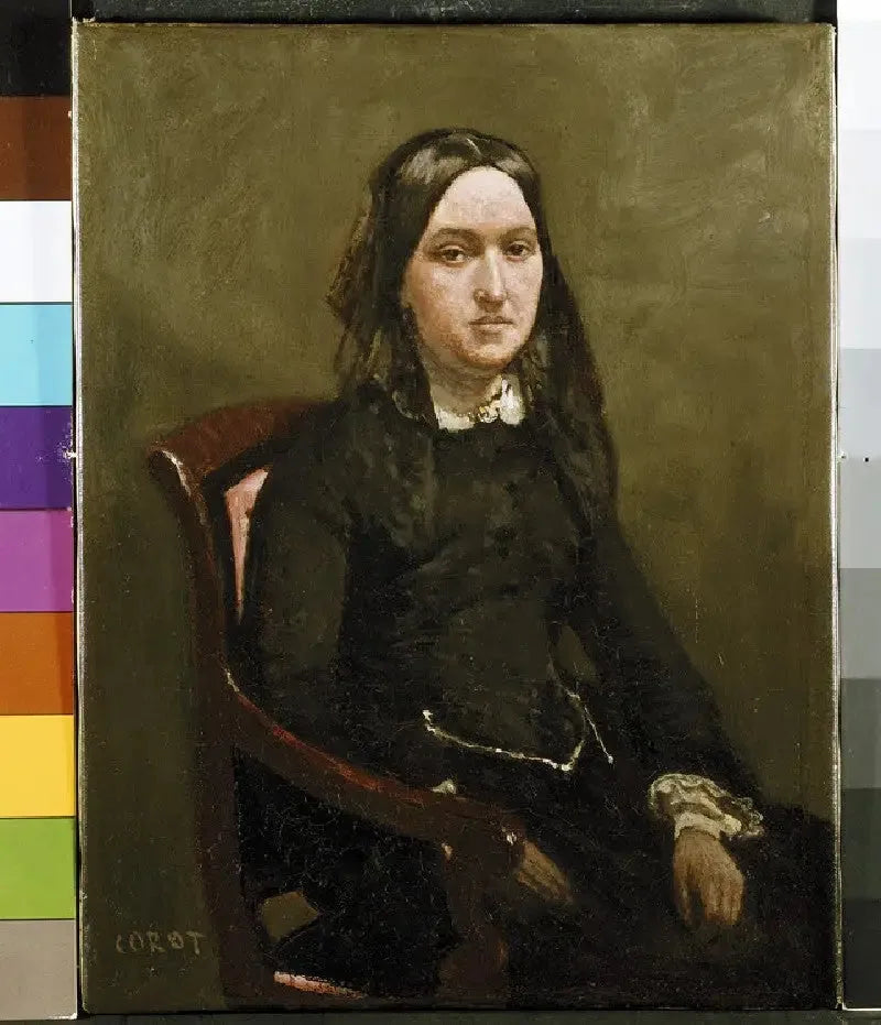 Mme Bisons - Jean-Baptiste Camille Corot