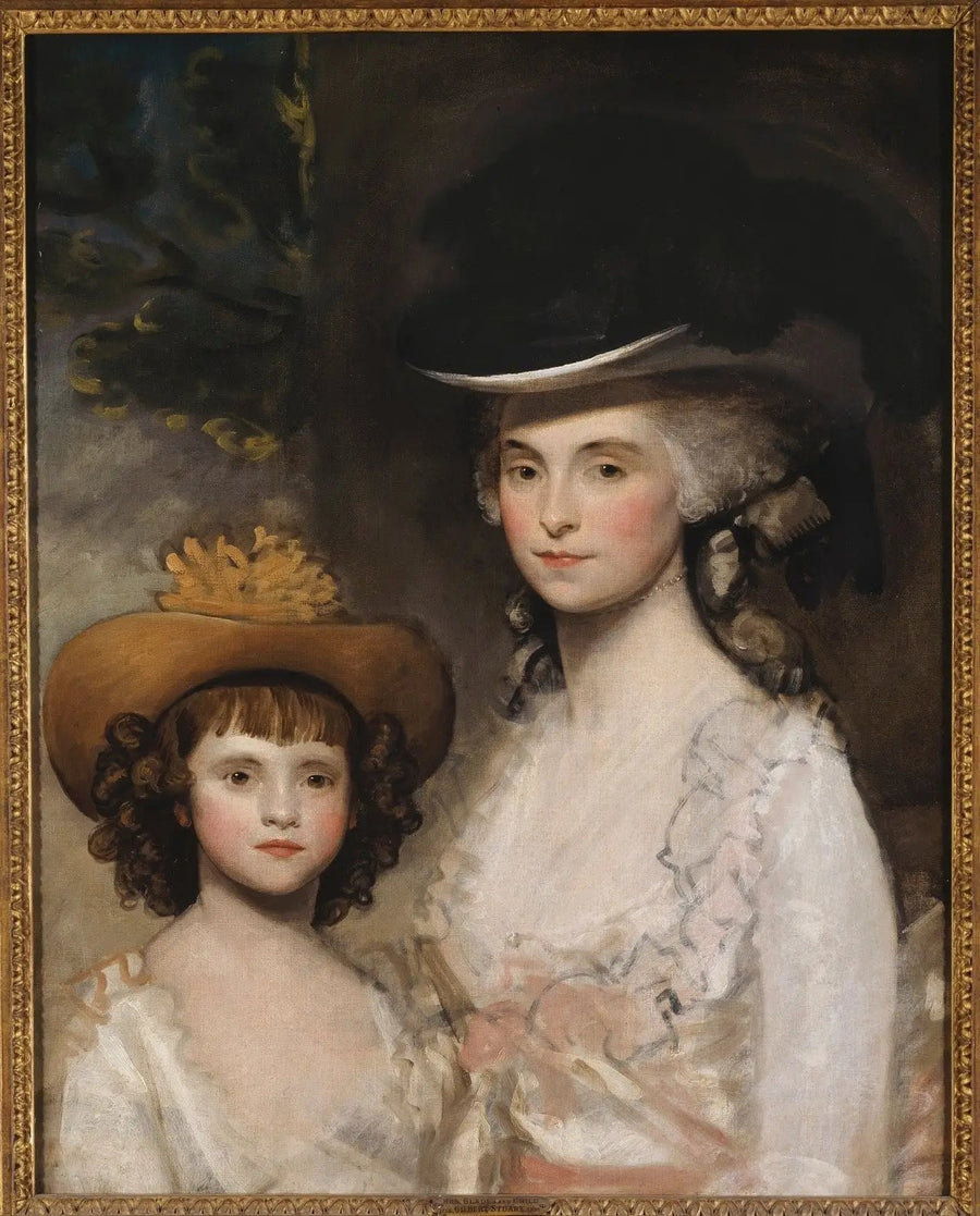 Mme Blades und ihre Tochter - Gilbert Stuart