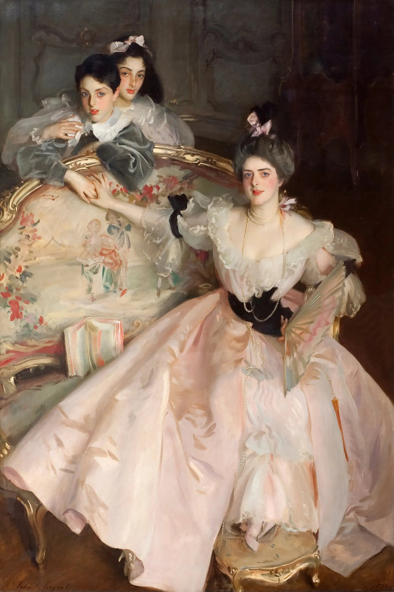 Frau Carl Meyer und ihre Kinder - John Singer Sargent