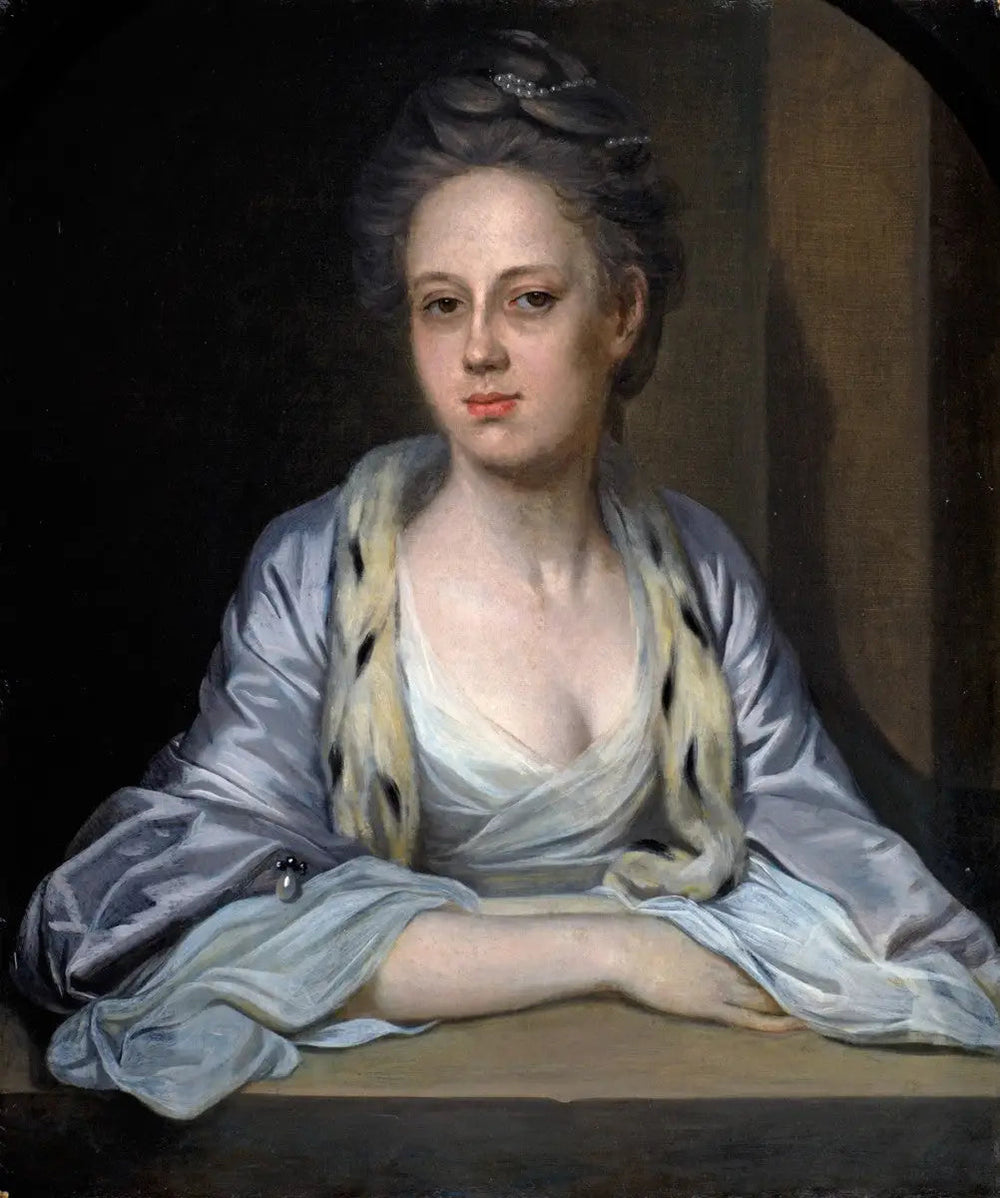 Mme Frances Holburne (1719–1761) - Joshua Reynolds image 1 reproduction artisanale de tableau