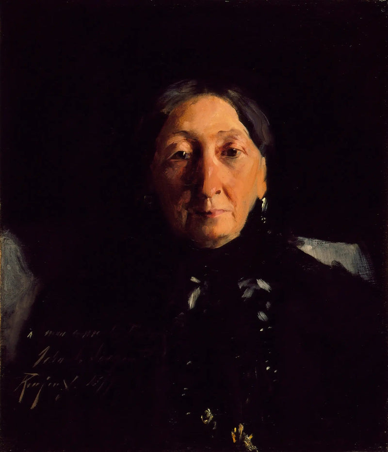 Frau François Buloz (Christine Blaze) - John Singer Sargent