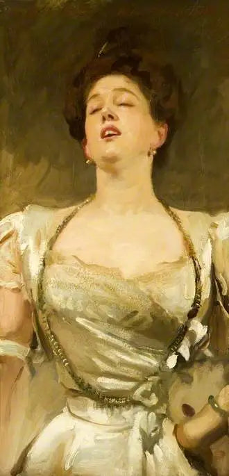 Frau George Batten singend - John Singer Sargent