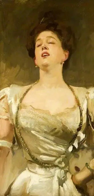 Frau George Batten singend - John Singer Sargent