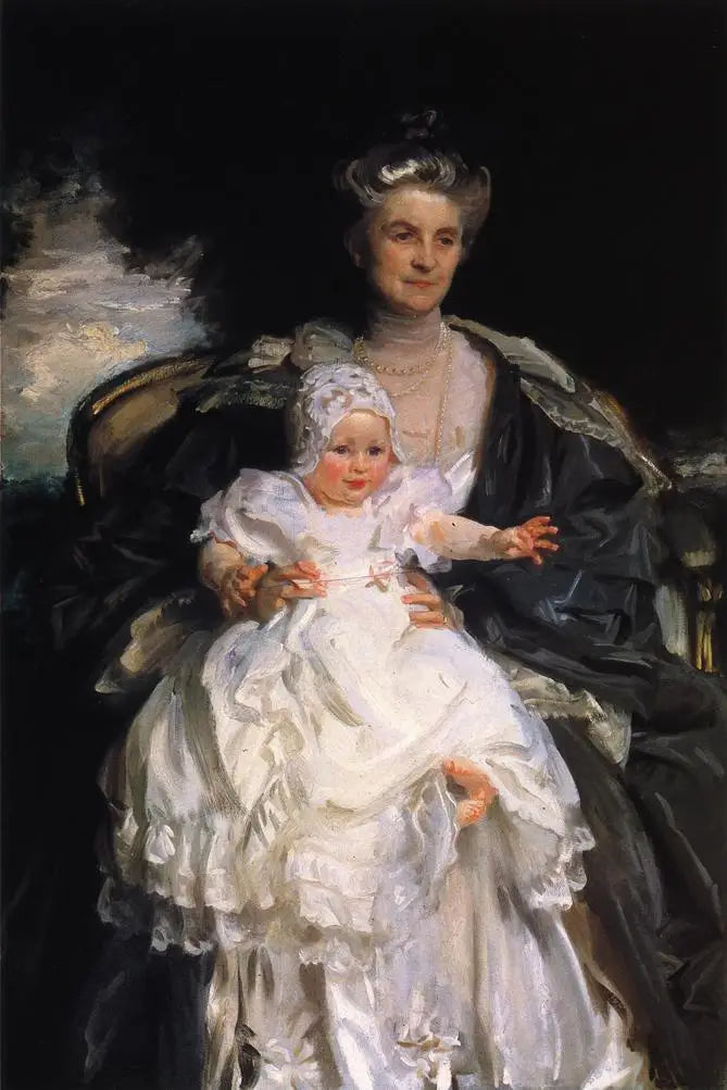 Mme Henry Phipps und ihr Enkel Winston - John Singer Sargent