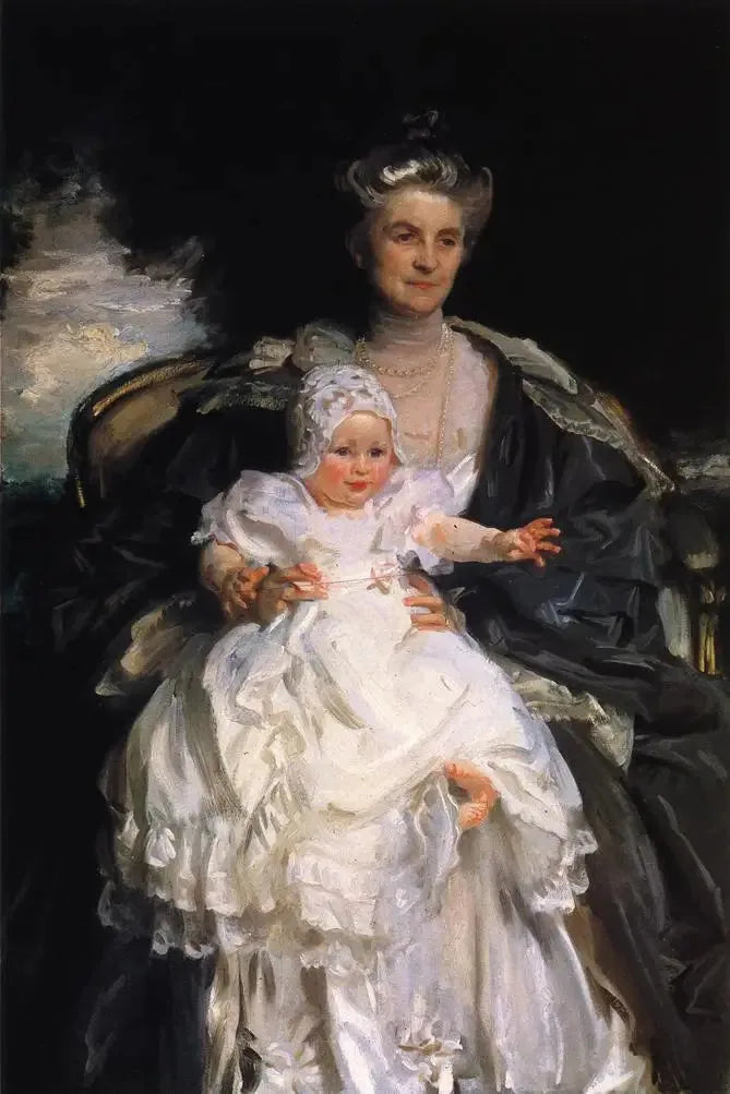 Mme Henry Phipps und ihr Enkel Winston - John Singer Sargent