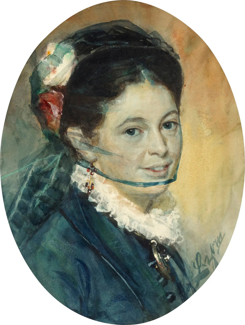 Frau Hulda Hæggström - Anders Zorn