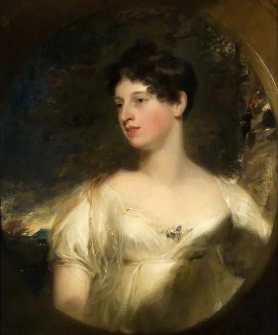 Mme John Trower (1782/1783–1809) - Thomas Lawrence image 1 tableau peint à l’huile sur toile