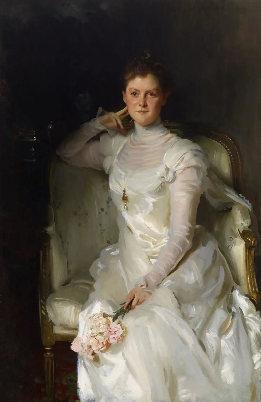 Frau Joshua Montgomery Sears (Sarah Choate Sears) - John Singer Sargent