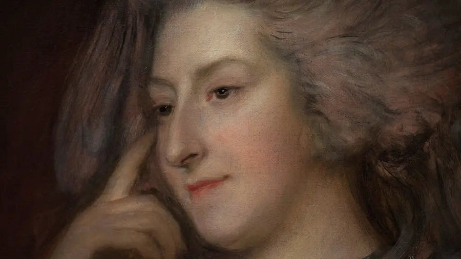 Frau Maria Anne Fitzherbert - Thomas Gainsborough