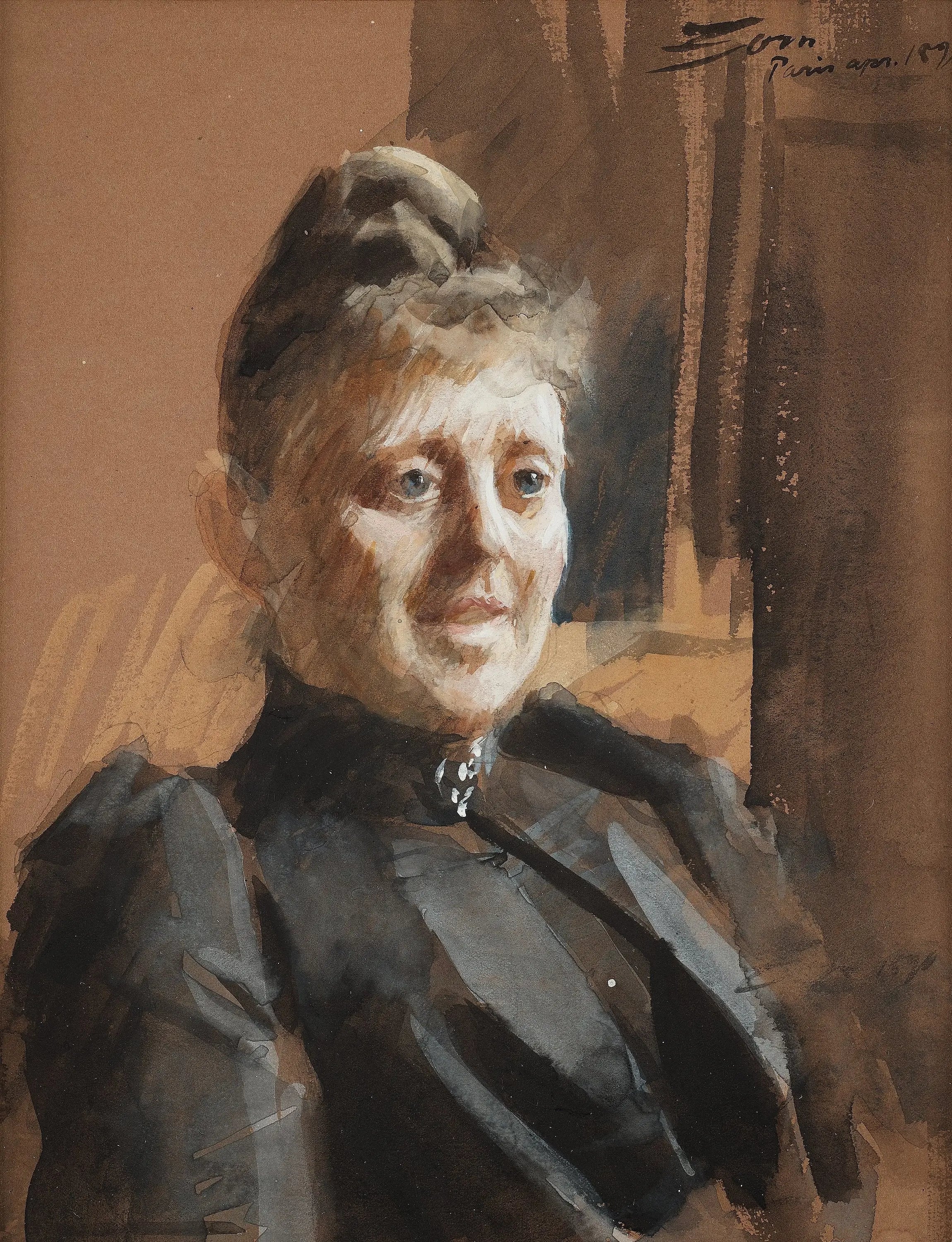 Mme Matilda Klingspor - Anders Zorn - Alpha Reproduction