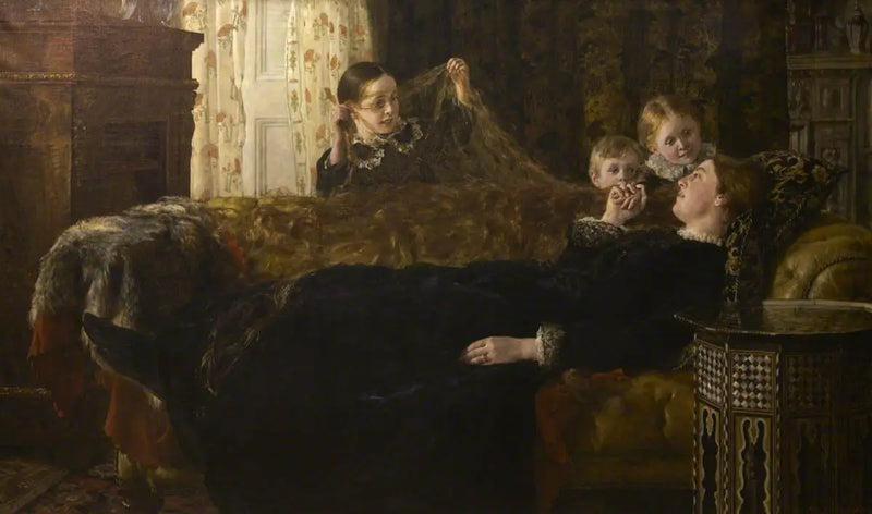 Frau Mortimer Collier und ihre Familie - John Collier