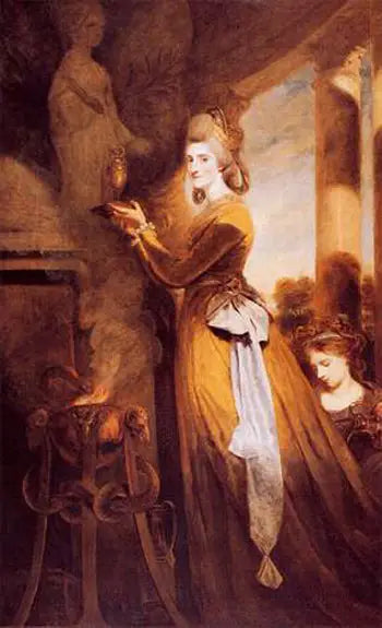 Mme Peter Beckford - Joshua Reynolds