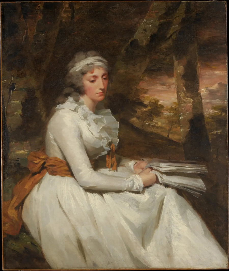 Mme Richard Alexander Oswald (Louisa Johnston, ?geboren um 1760, gestorben 1797) - Henry Raeburn