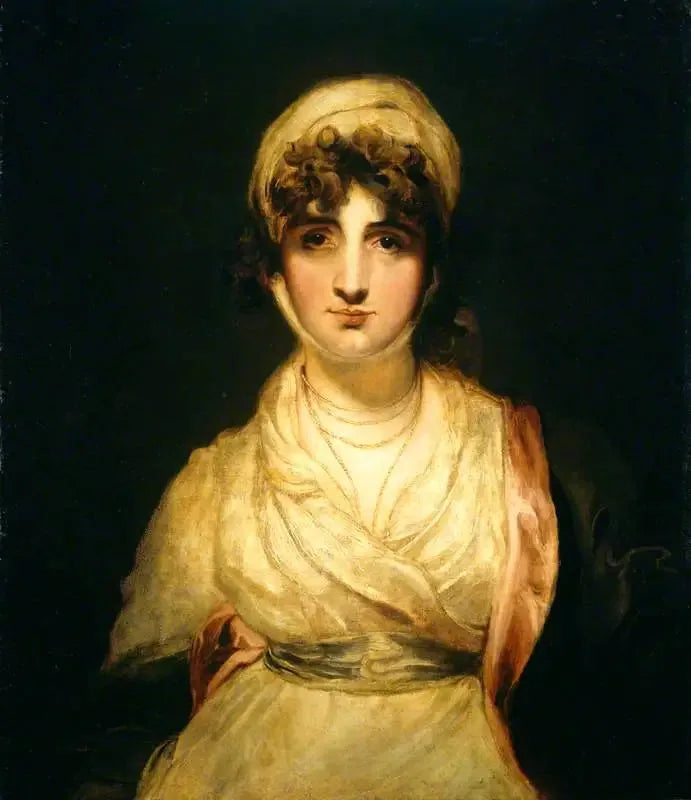 Frau Sarah Siddons, geborene Sarah Kemble, in der Rolle der « Frau Haller » in « Der Fremde » von Kotzebue - Thomas Lawrence