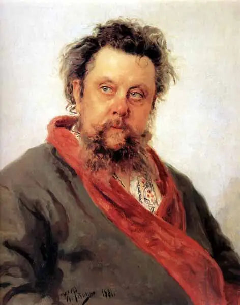 Modeste Moussorgski - Ilya Repin image 1 copie de tableau peinte à la main