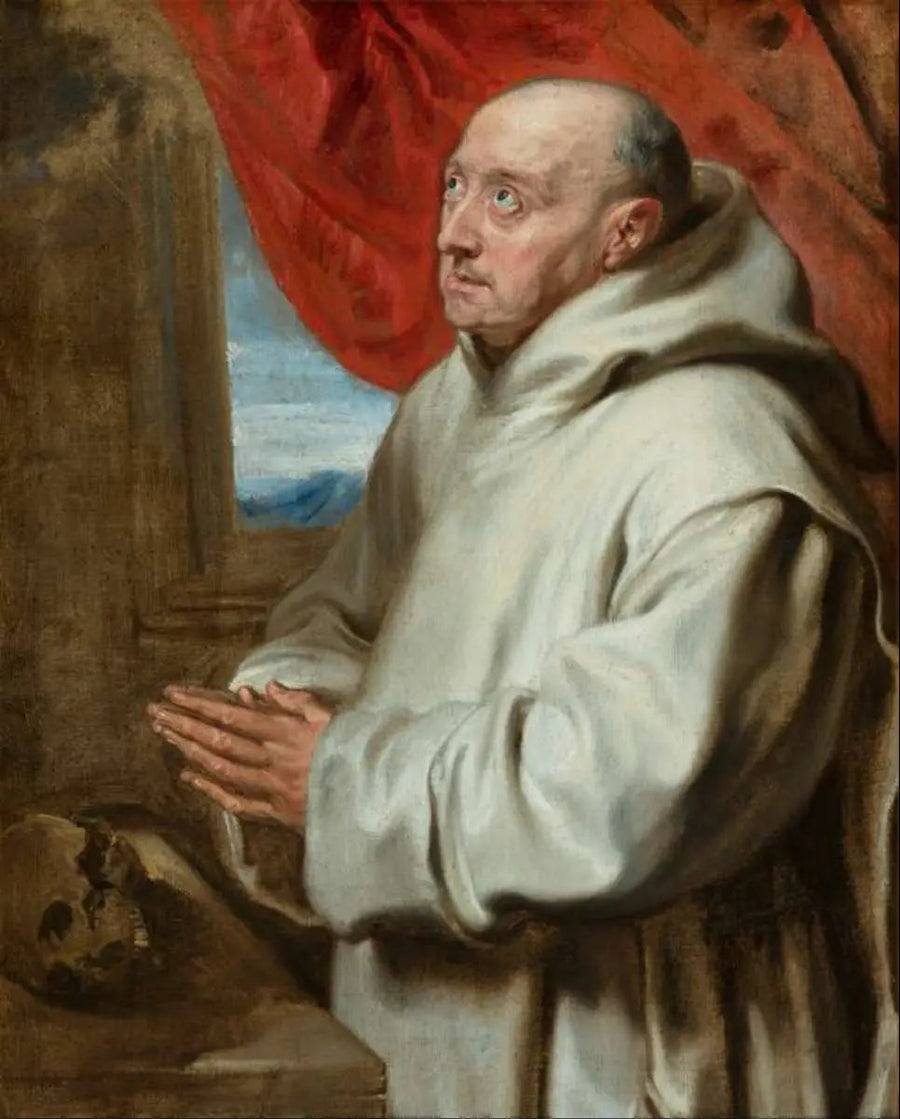 Mönch im Gebet (Heiliger Bruno) - Antoine van Dyck
