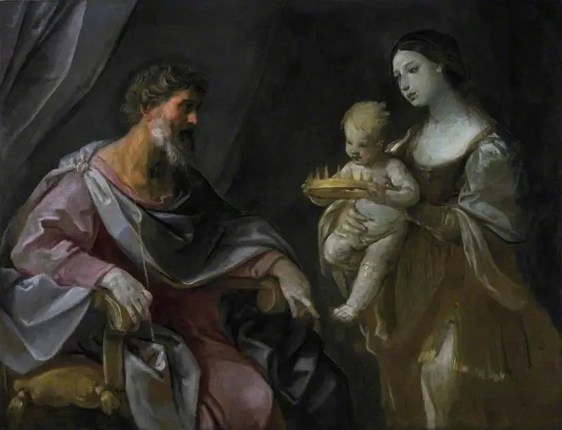 Moses mit der Krone des Pharaos - Guido Reni